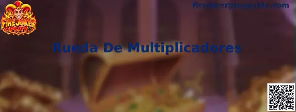 Ejemplo visual de la Rueda De Multiplicadores de Fire Joker Play