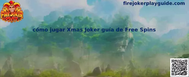 Imagen ilustrativa de la guía de Xmas Joker y su función de giros gratuitos de temática navideña