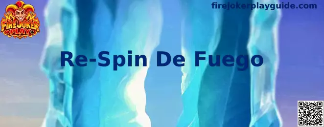 Representación de la función Re-Spin De Fuego de Fire Joker Play