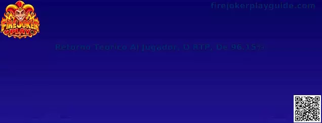 Información sobre el Retorno Teórico Al Jugador RTP de 96.15%