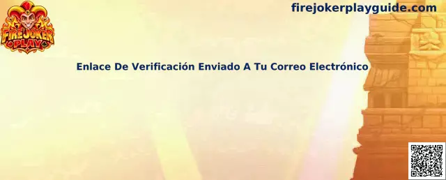 Proceso de verificación de correo electrónico en Fire Joker Play