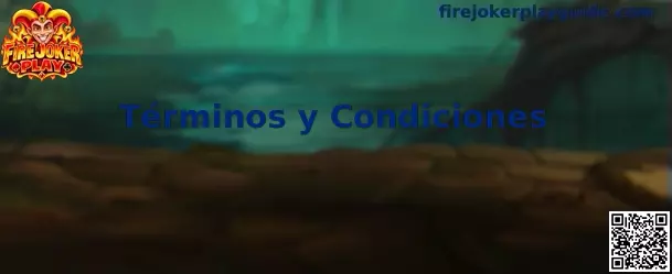 Términos y condiciones de Fire Joker Play